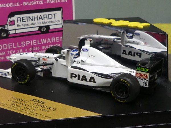 1/43 Onyx Tyrrell-Ford 025 San Marino GP 1997 Mika SALO X305