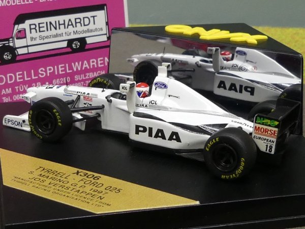 1/43 Onyx Tyrrell-Ford 025 San Marino GP 1997 J. VERSTAPPEN  X306