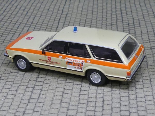 1/87 Brekina Ford Granada Turnier Malteser Köln Sondermodell IMA 2018