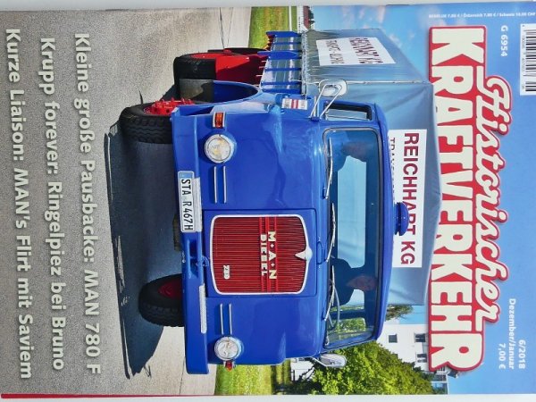 Historischer Kraftverkehr 2018 6 Dezember/Januar