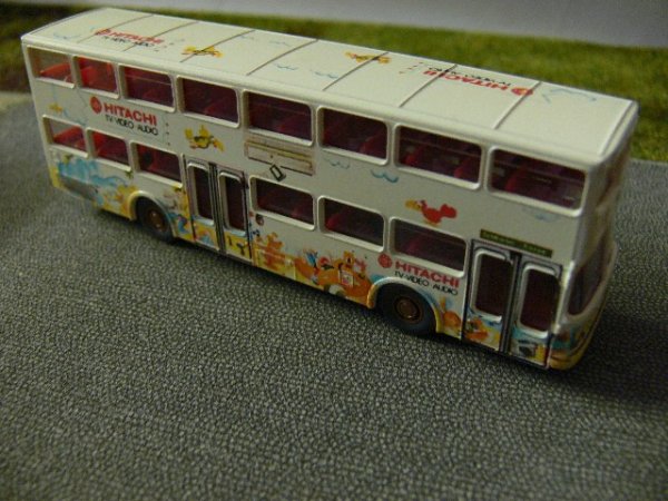 1/87 MAN SD 200 BVG Berlin - Hitachi TV-VIDEO-AUDIO - mit Decal gefertigt