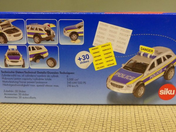 1/50 Siku MB E-Klasse All Terrain 4x4 Polizei 2302