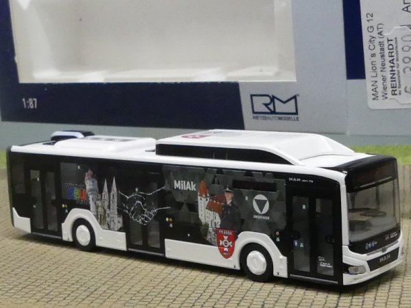 1/87 Rietze MAN Lion's City 12 Wiener Neustadt AT 75363