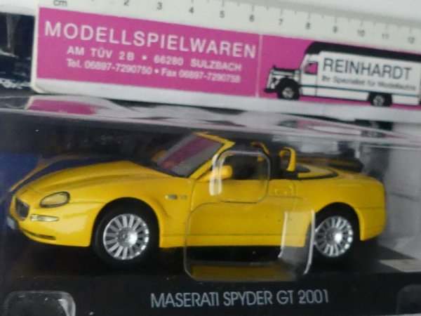 1/43 Maserati Spyder GT 2001 gelb