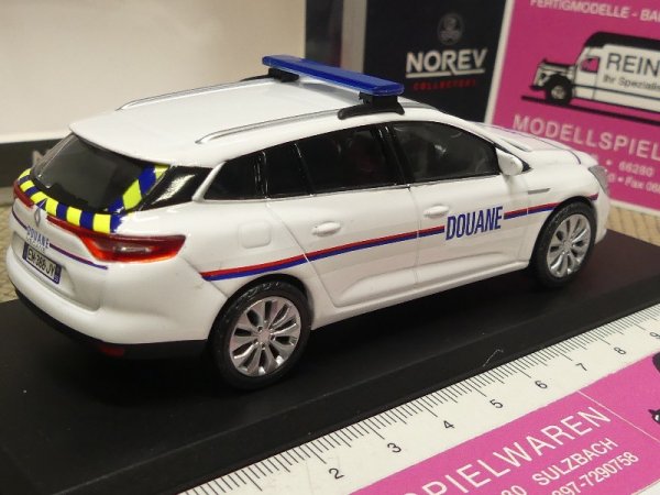 1/43 Norev Renault Megane Estate 2016 Douane Zoll 517798