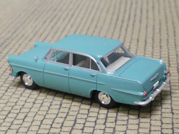 1/87 Brekina Opel Rekord P2 Limousine Oceangrün 20101