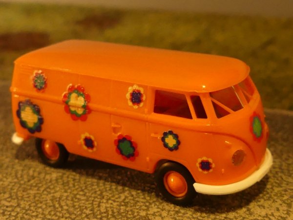 1/87 Brekina # 1653 VW T1 b Prilblumen Kasten 32656