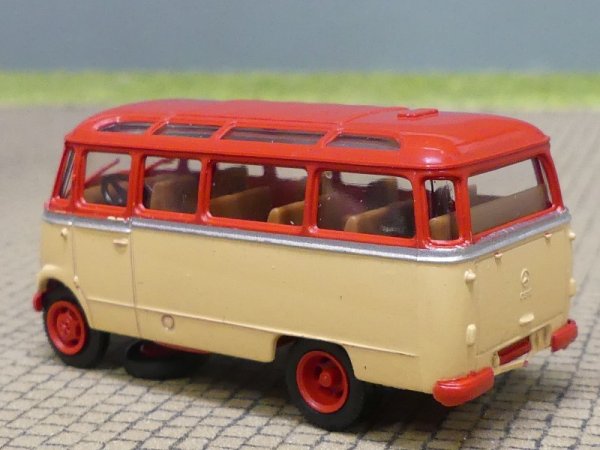 1/87 Brekina MB 319 rot/beige Panoramabus 3614