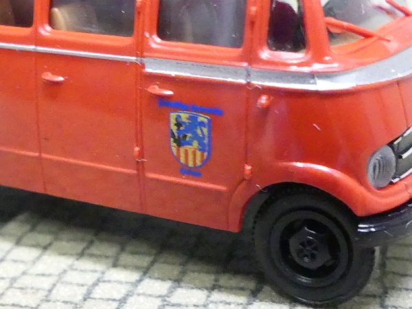 1/87 Brekina MB 319 Freiwillige Feuerwehr...... Panoramabus