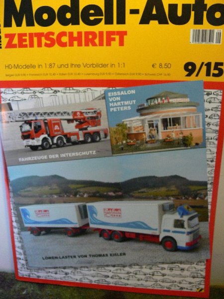 Modell Auto Zeitschrift MAZ 2015/9 September 2015