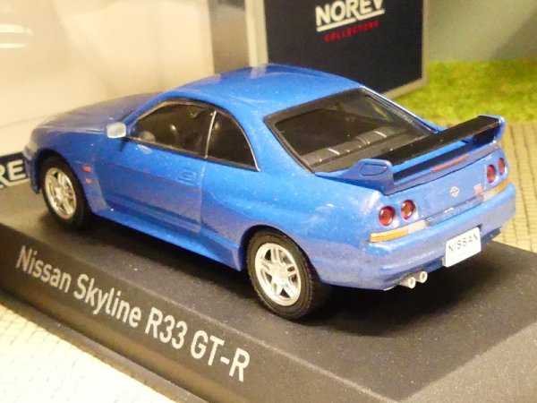 1/43 Norev Nissan Slyline R33 GT-R blau 420185
