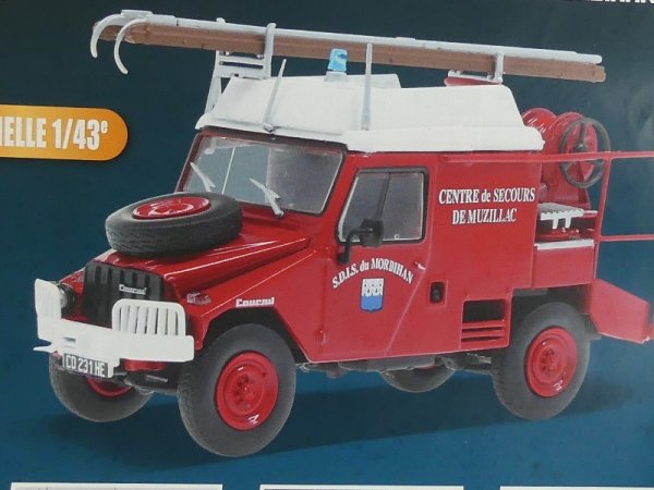 1/43 IXO Cournil SCD 28L CCFI Desautel Pompiers Feuerwehr KL006
