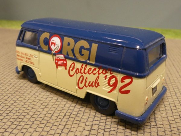 1/43 Corgi VW T1 Collector Club '92 Sondermodell Kasten