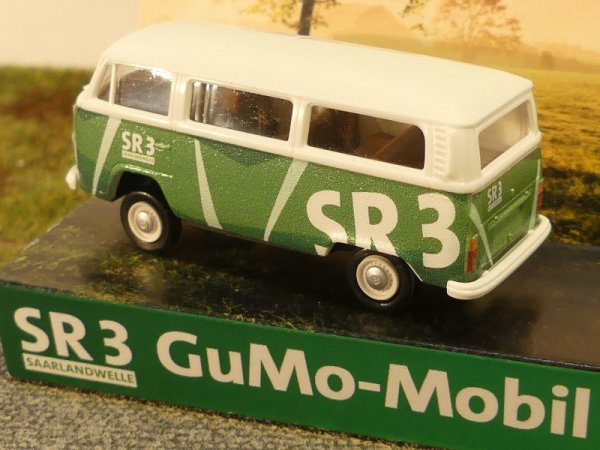 1/87 Brekina VW T2 SR3 Saarlandwelle Saarländischer Rundfunk REINHARDT
