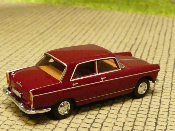 1/87 Brekina Peugeot 404 bordeaux 92984 SAI2323