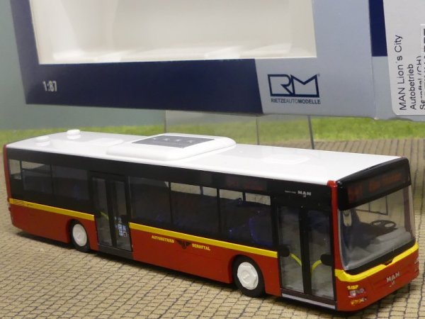 1/87 Rietze MAn Lion 's City Autobetrieb Sernftal CH 72743