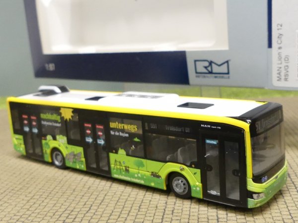 1/87 Rietze MAN Lion´s City 12´18 RSVG - Nachhaltig unterwegs 75366