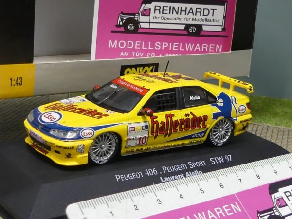 1/43 Onyx Peugeot 406 STW '97 #10 Laurent Aiello XT051