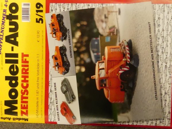 Modell Auto Zeitschrift MAZ 2019/4+5 April/Mai Doppelausgabe
