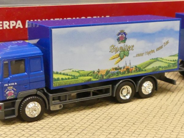 1/87 Herpa MAN F2000 Spalter Premium Bier Koffer-Hängerzug 147958