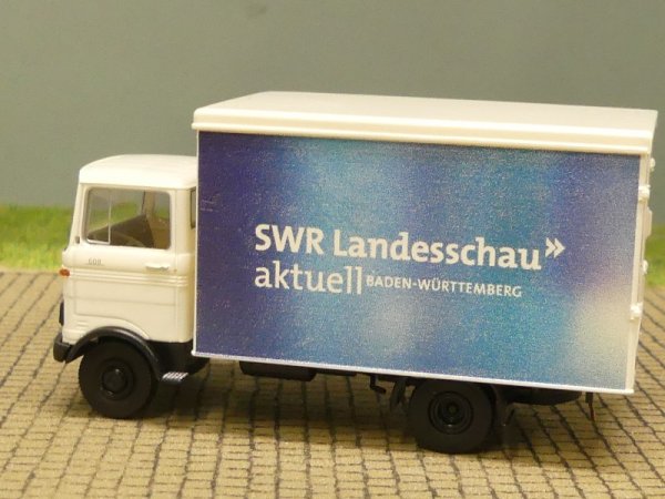 1/87 Brekina MB LP 608 SWR Landesschau Koffer