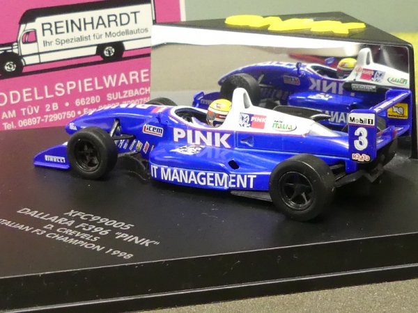 1/43 Onyx Dallara F398 PINK D. Crevels Italien F3 Champion 1997 XFC99005