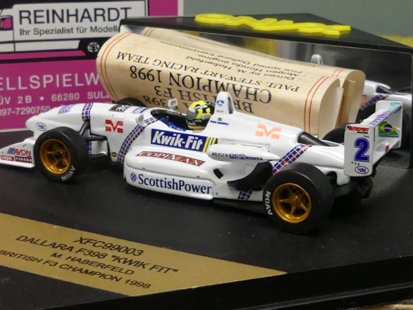 1/43 Onyx Dallara F398 KWIK FIT M. Haberfeld British F3 Champion 1998 XFC99003