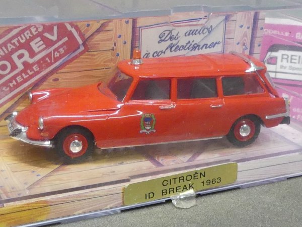 1/43 Norev Citroen ID Break Pompiers