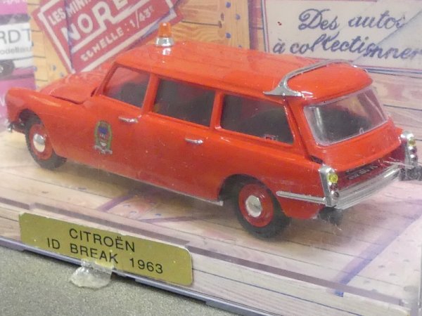 1/43 Norev Citroen ID Break Pompiers