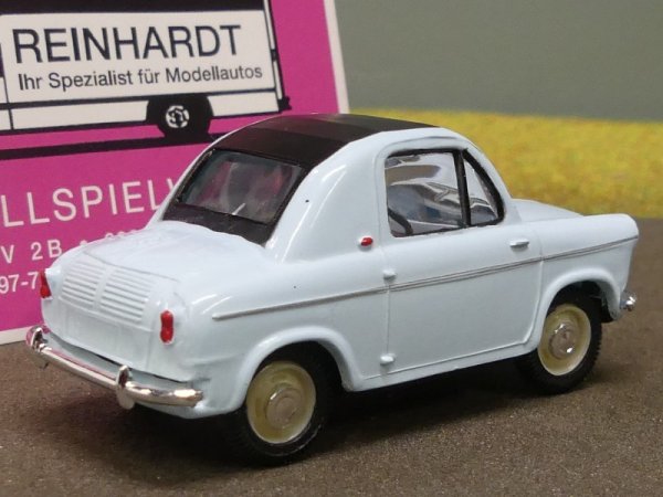 1/43 Norev VESPA 400 in Blister-VP Räder (Achsen) schwergängig