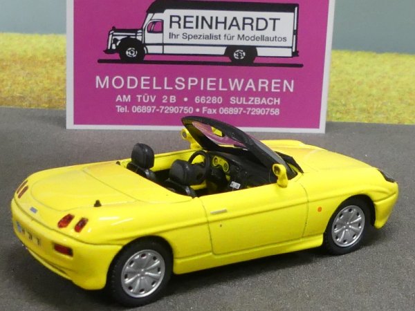 1/43 Starline Fiat Barchetta gelb in Blister-VP