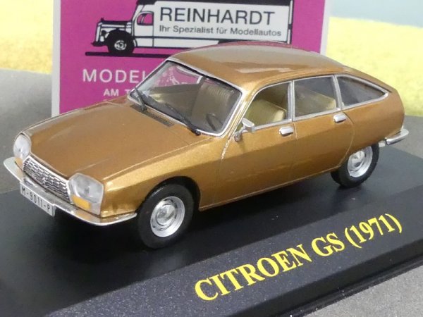 1/43 IXO Citroen GS 1971 braun metallic