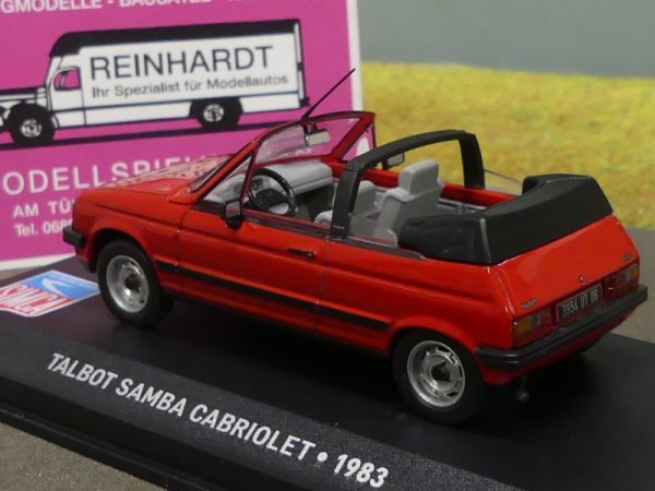 1/43 Talbot Samba Cabrio 1983 rot