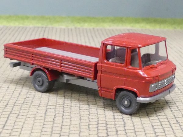 1/87 Wiking MB L 408 Pritsche rubinrot 271 10A