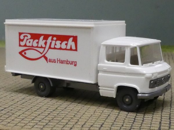 1/87 Wiking MB L 608 Packfisch Hamburg FH weiß 274 4 A