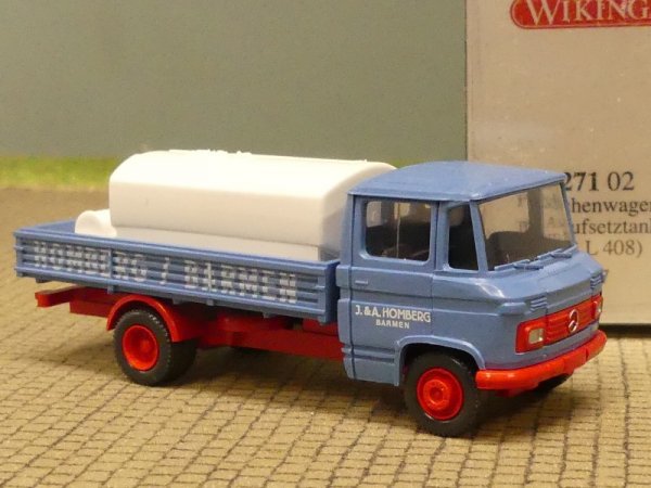 1/87 Wiking MB L 408 Pritschenwagen mit Aufsetztank  Homberg 0271 02