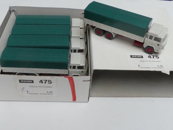 1/87 Wiking Händlerpackung Magirus 235 5 Modelle 475