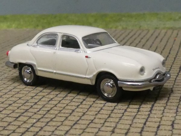 1/87 Norev Panhard Dyna Z12 1957 weiß 451898 2te Wahl