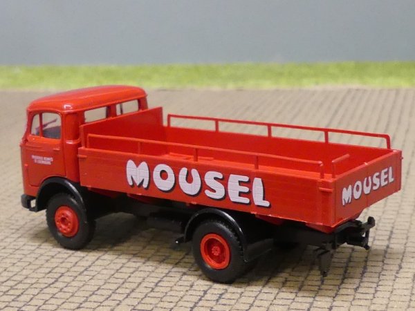 1/87 Brekina MB 328 Mousel Luxemburg Pritsche- am Heck defekt- gebraucht!