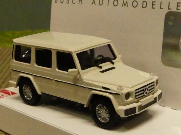 1/87 Busch MB G-Klasse 08 weiß große Stoßstange 51466