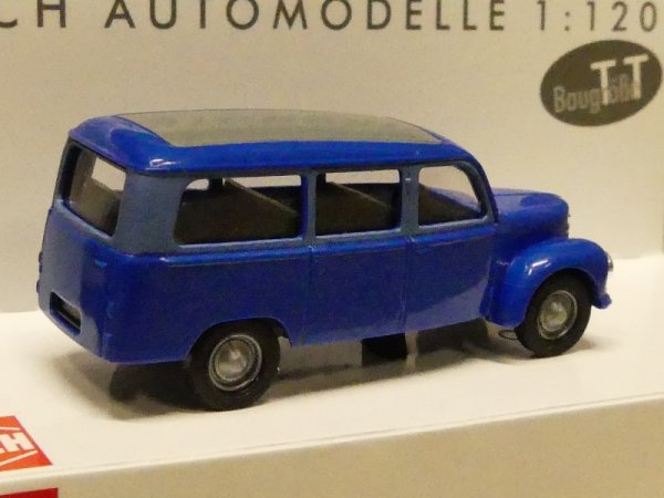 1/120 TT Busch Framo Bus blau/grau 8684