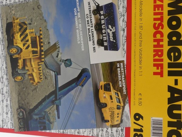 Modell Auto Zeitschrift MAZ 2018/6 Juni 2018