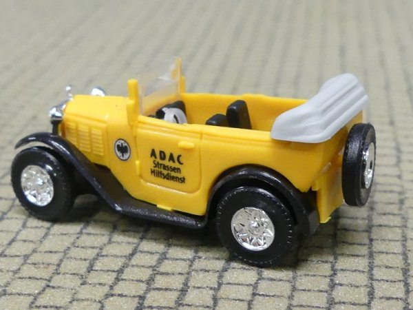 1/87 Brekina BMW Dixi Limousine, Cabrio ADAC Straßen-Hilfsdienst, mit Wappen