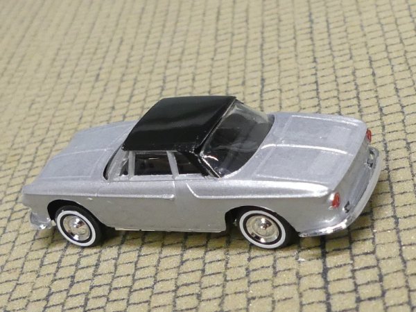 1/87 Busch Karmann Ghia silbermetallic Dach schwarz 45815