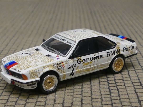 1/87 Brekina BMW 635 CSi Genuine BMW Parts Nr. 4 24364