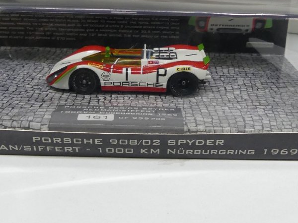 1/43 Minichamps Porsche 908/02 Spyder Redman/Siffert 1 of 999 pcs.
