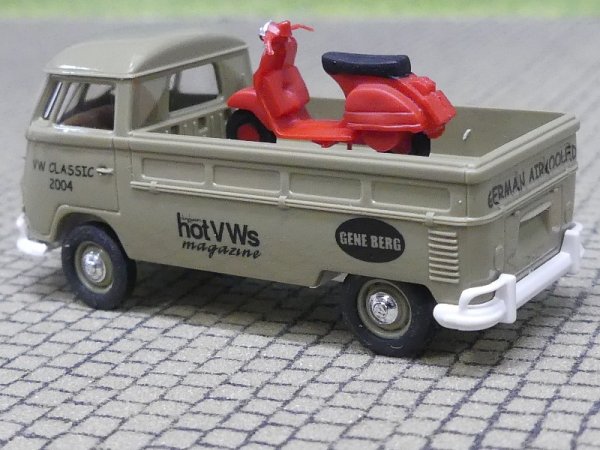 1/87 Brekina # 0983 VW T1 VW CLASSIC 2004 Pritsche + einfache Brekina Box