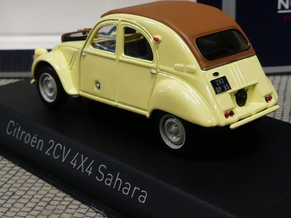 1/43 Norev Citroen 2CV 4x4 Sahara 1961 hellgelb 150011