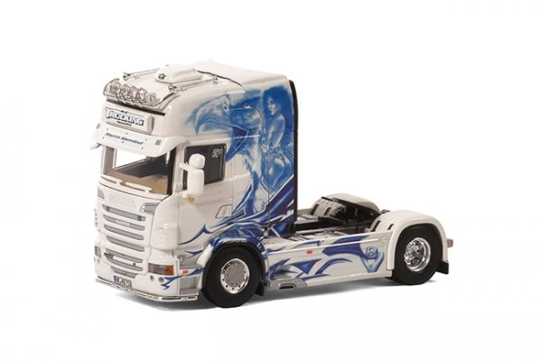1/50 WSI Scania R Topline Marco Gemünd Trucking 2-Achs ZM 01-2001