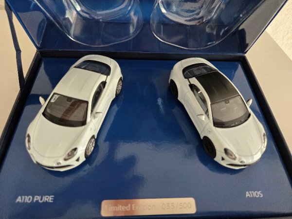 1/43 Norev Alpine A110 Pure & A110 S weiß 2019 in Box 517867